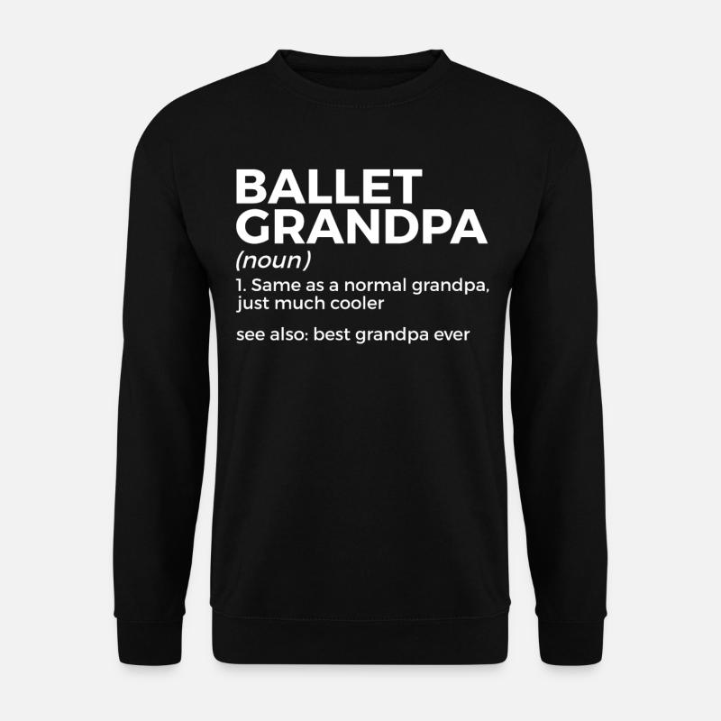 Danse classique - Sweat-shirt Unisexe - noir