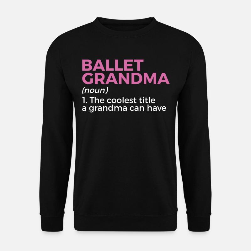 Danse classique - Sweat-shirt Unisexe - noir