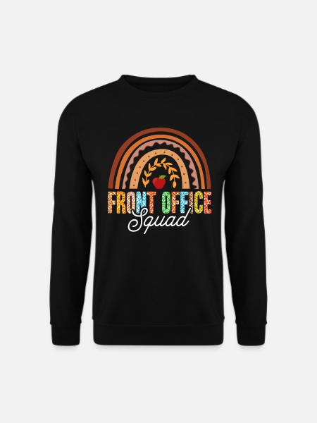 Front Office Squad - Unisex Sweatshirt - black