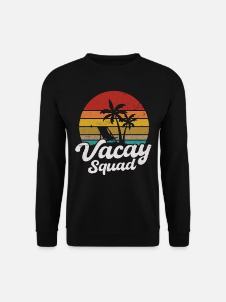 Vacay Squad - Unisex Sweatshirt - black