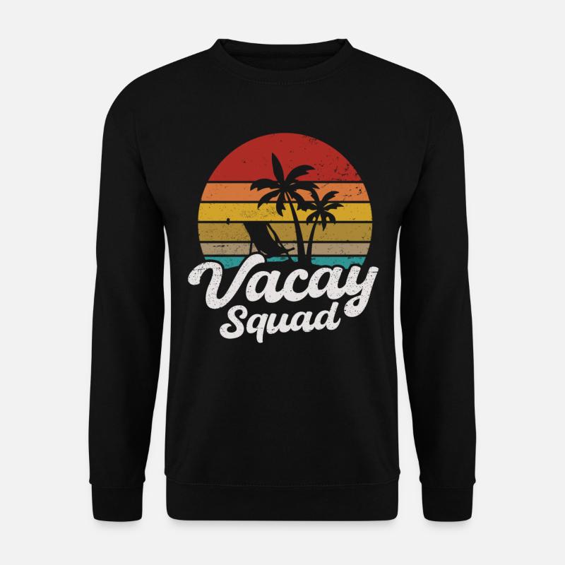 Vacay Squad - Unisex Pullover - Schwarz