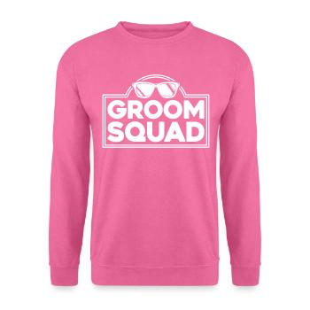 Groom Squad - Unisex Sweatshirt - pink - Front