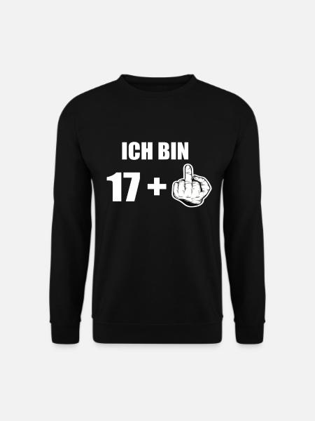 18th birthday - Unisex Sweatshirt - black