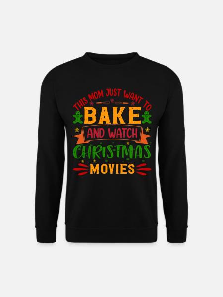 Christmas Baking Mother - Unisex Sweatshirt - black
