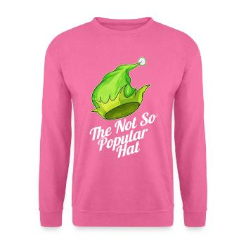 The Elfs Hat Is The Not So Popular Hat For - Unisex Pullover - Pink - Vorne