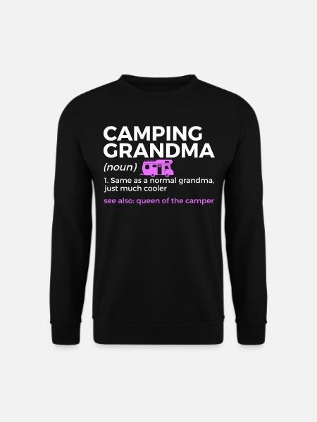Camping Camping Motorhome - Unisex Sweatshirt - black