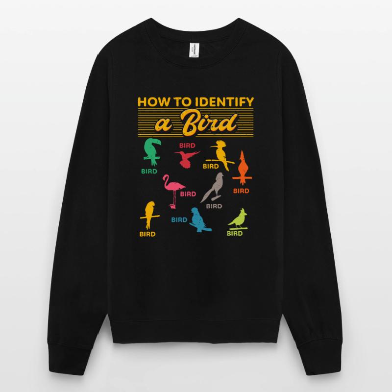 Comment identifier un oiseau d’observation Sweat-shirt Unisexe