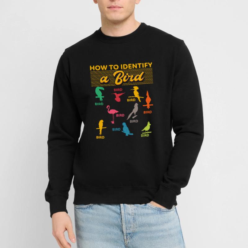 Comment identifier un oiseau d’observation Sweat-shirt Unisexe