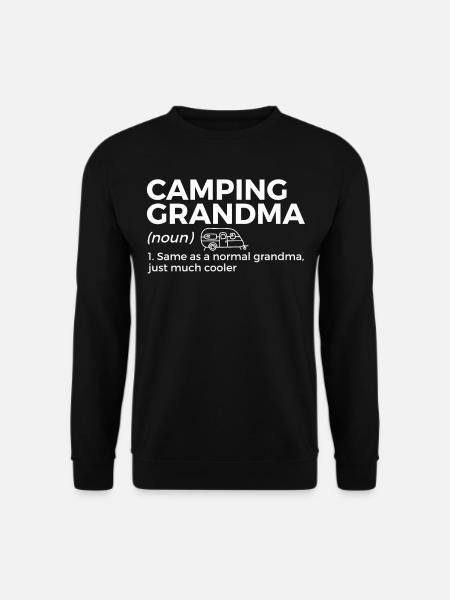 Camping Camping Camping-car - Sweat-shirt Unisexe - noir