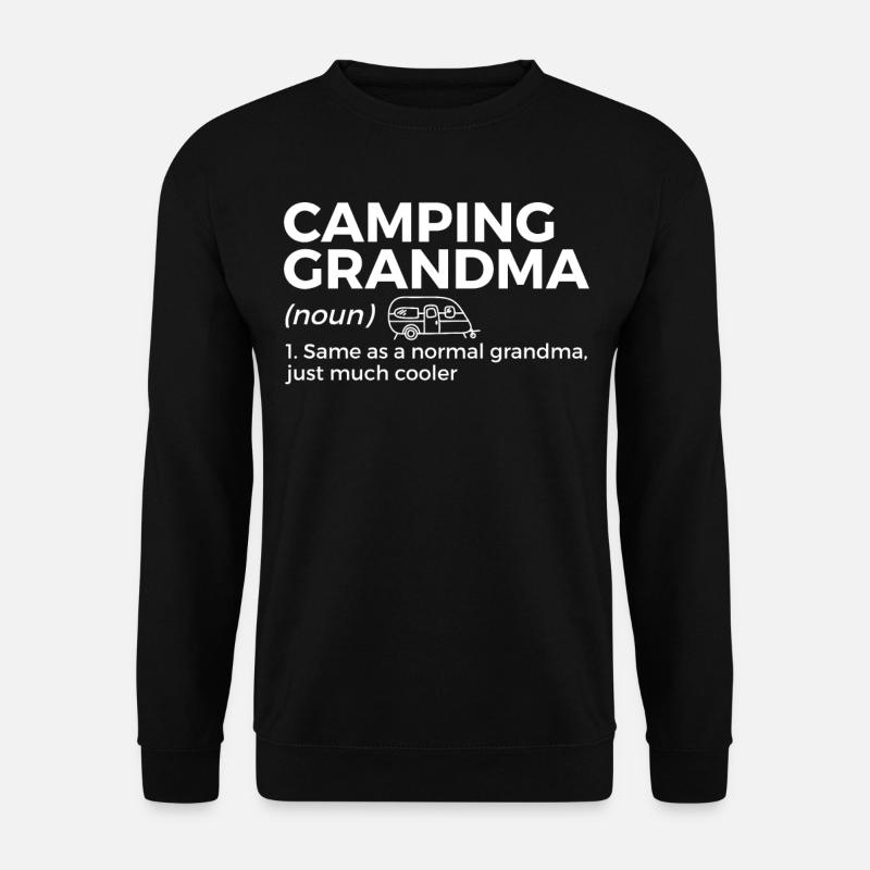 Camping Camping Camping-car - Sweat-shirt Unisexe - noir