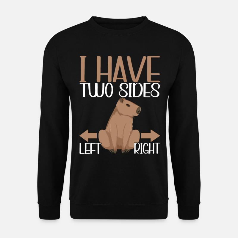 Capybara Wasserschwein - Sweat-shirt Unisexe - noir