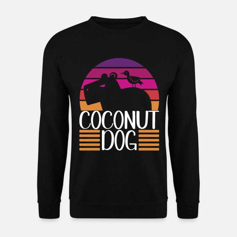 Capybara Wasserschwein - Sweat-shirt Unisexe - noir