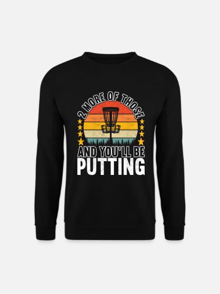 Disc Golf Disc Golfer - Unisex Sweatshirt - black
