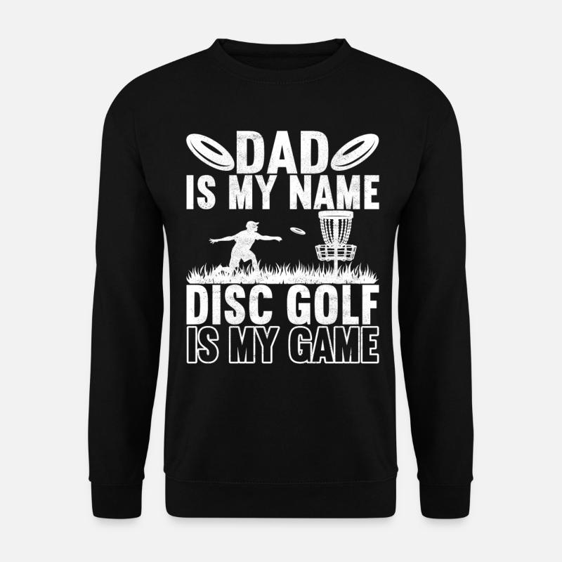 Disc Golf Discgolfspieler - Unisex Pullover - Schwarz