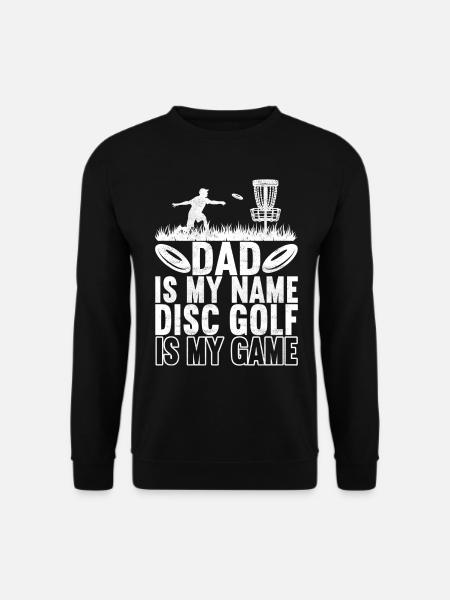 Disc Golf Disc Golfer - Unisex Sweatshirt - black