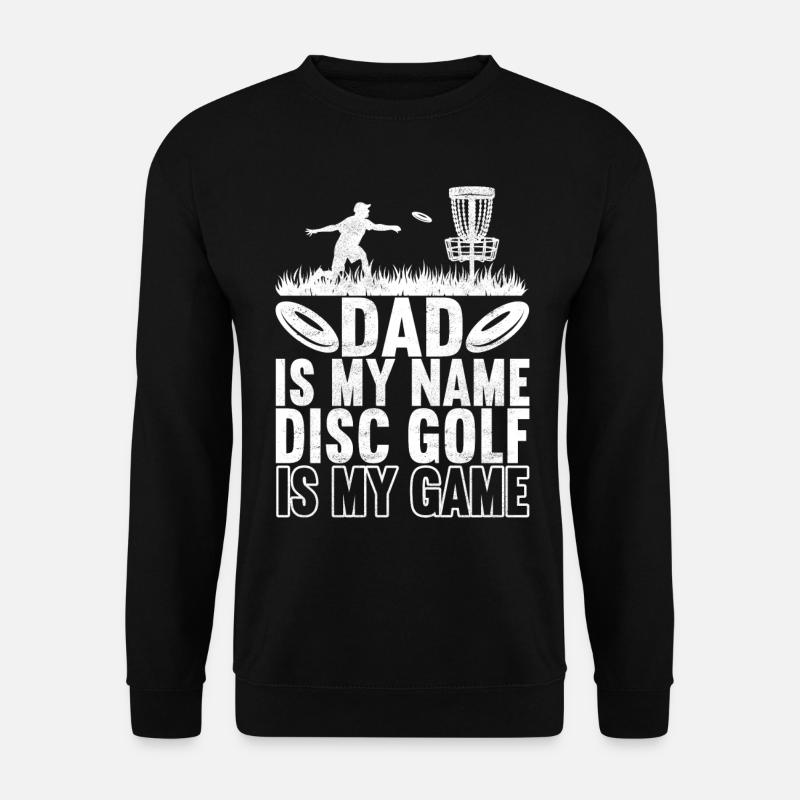 Disc Golf Disc Golfer - Unisex Sweatshirt - black