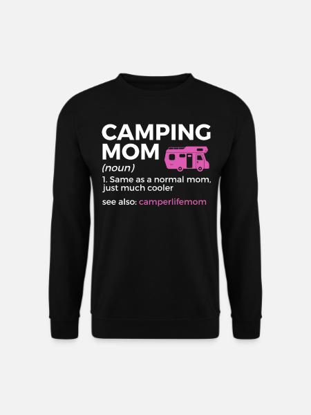 Camping Camping Camping-car - Sweat-shirt Unisexe - noir