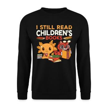 Primary School Teacher Kindergarten Educator - Unisex Sweatshirt - black - Front - Alina (178cm) & Michal (187cm)