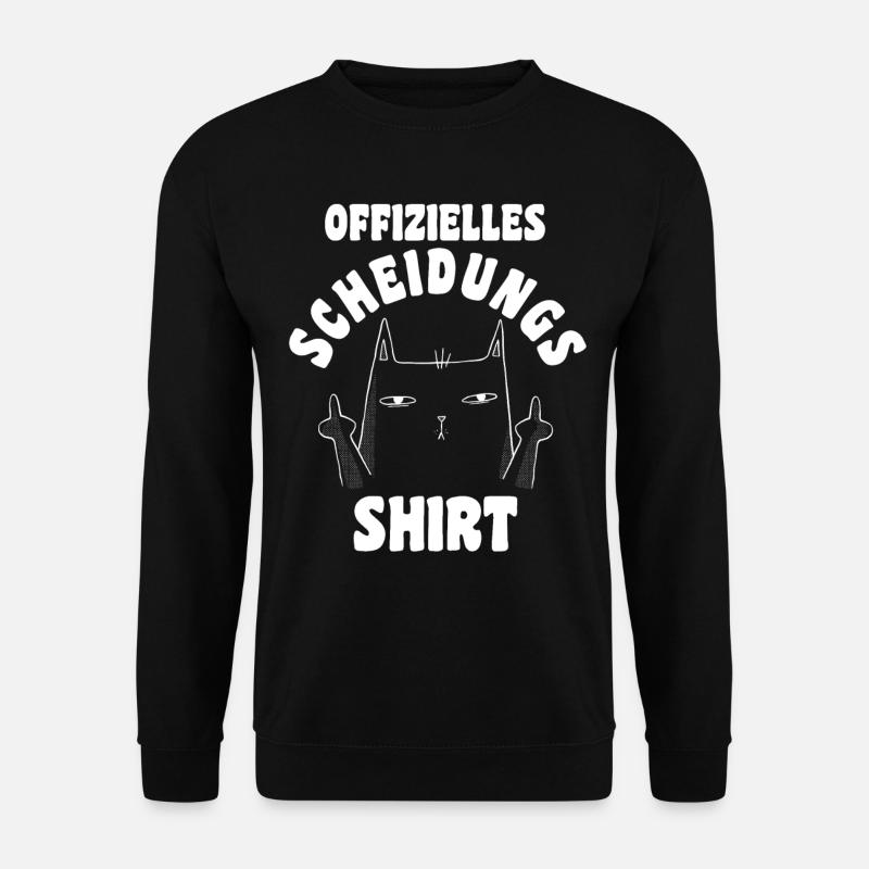 Scheidungsparty Geschieden Scheidung - Unisex Pullover - Schwarz
