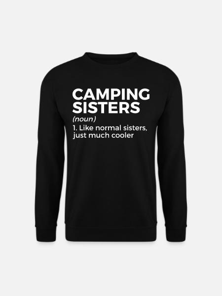 Camping Camping Motorhome - Unisex Sweatshirt - black