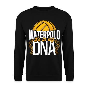 Water Polo Vintage Water Polo It's - Unisex Pullover - Schwarz - Vorne - Alina (178cm) & Michal (187cm)