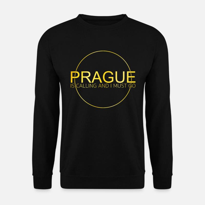 Prag - Unisex Pullover - Schwarz