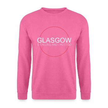 Glasgow - Sweat-shirt Unisexe - rose - Devant