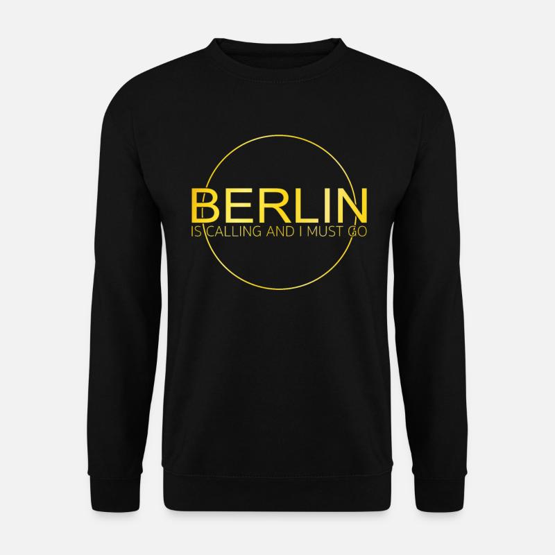 Berlin Spruch - Unisex Pullover - Schwarz