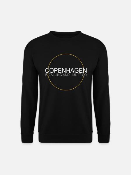 Copenhagen Saying - Unisex Sweatshirt - black