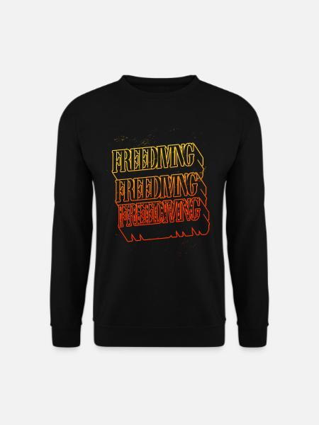 Freediving Freediving Freediving Diving - Unisex Sweatshirt - black