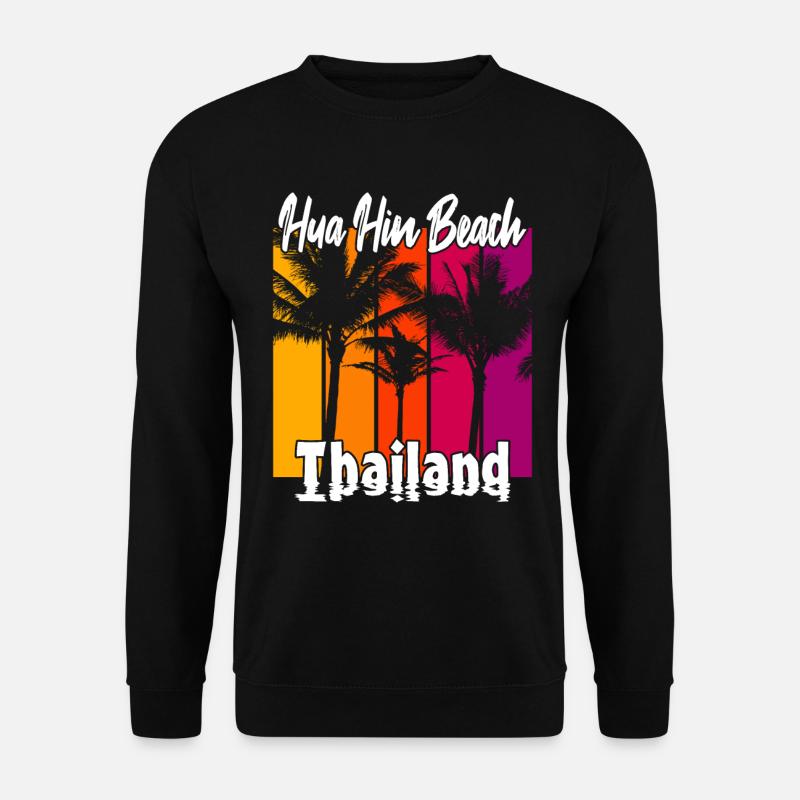 Hua Hin Beach Thailand - Unisex Sweatshirt - black