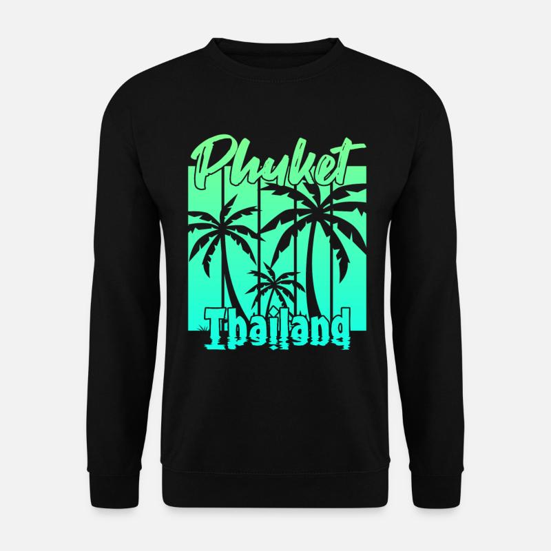 Phuket Thailand Sunset - Unisex Sweatshirt - black