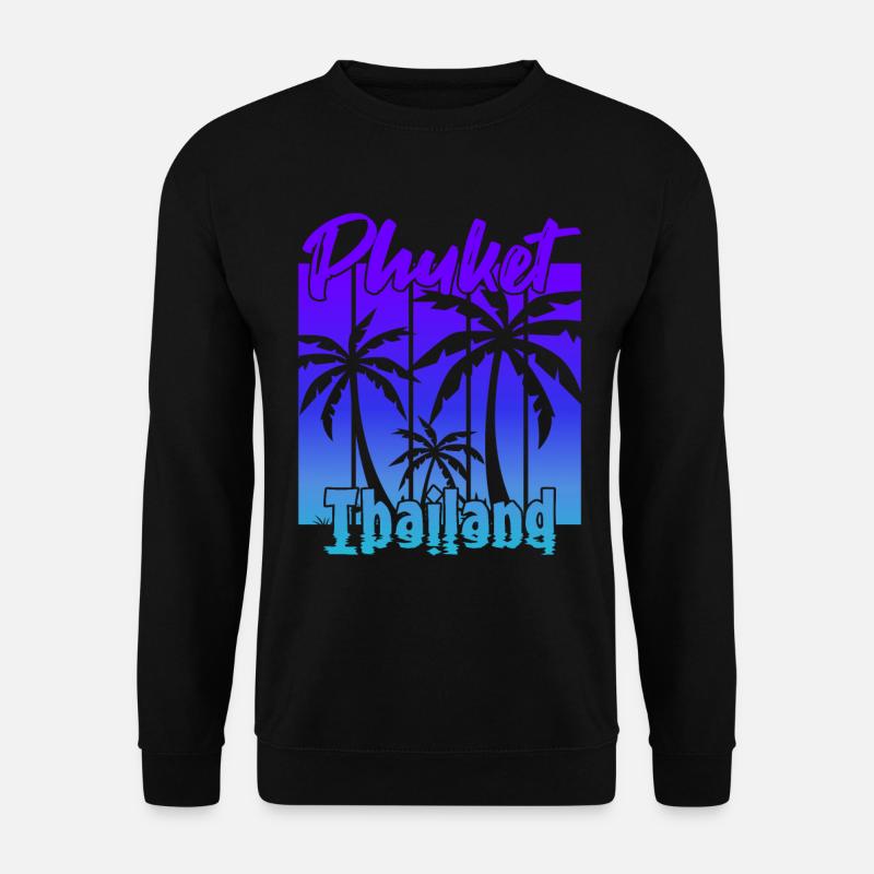 Phuket Thailand Sunset - Unisex Sweatshirt - black