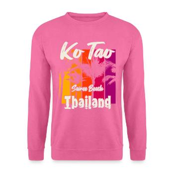 Ko Tao Sairee Beach Thailand - Unisex Sweatshirt - pink - Front