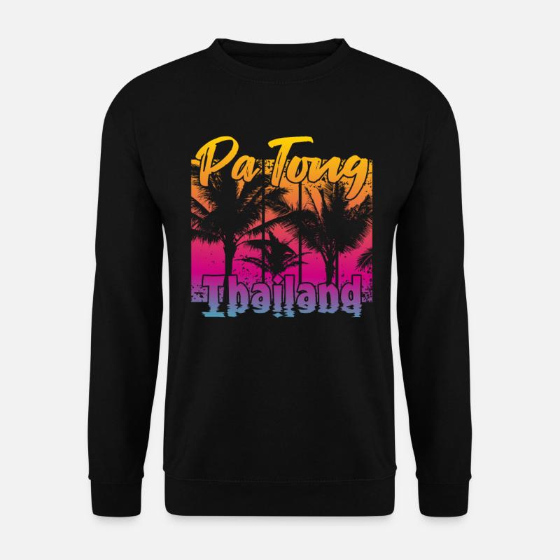 Patong Thailand - Unisex Sweatshirt - black