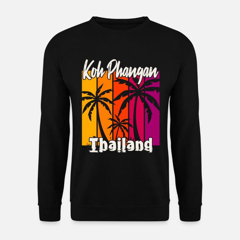 Koh Phangan Thaïlande - Sweat-shirt Unisexe - noir