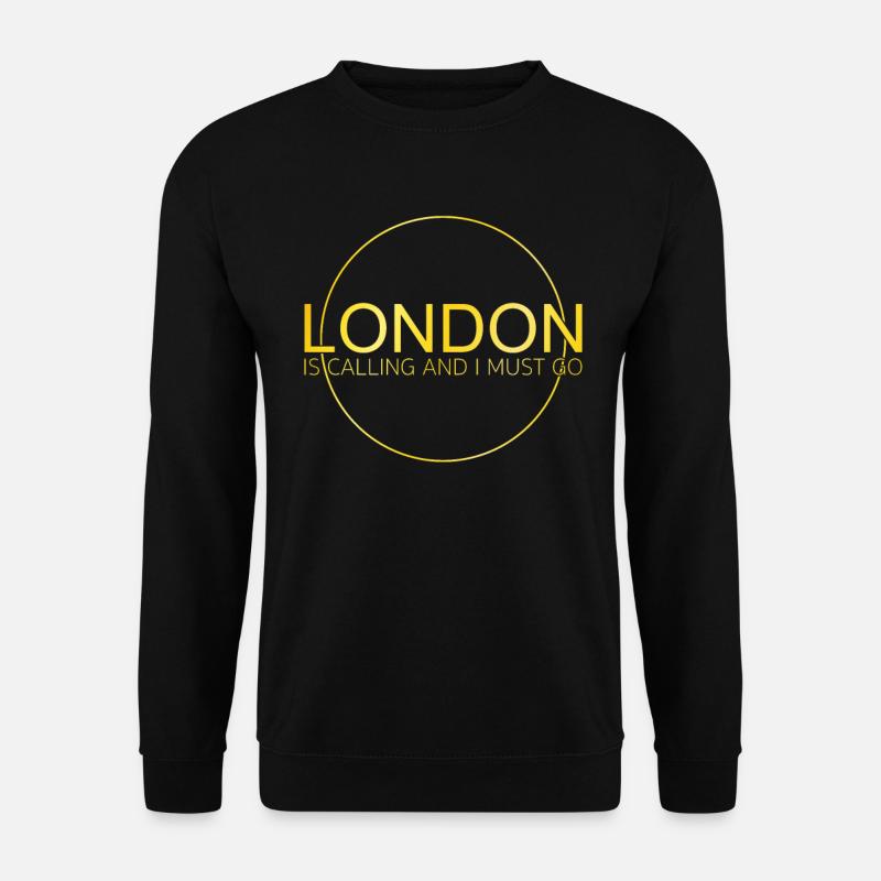 Citation de Londres - Sweat-shirt Unisexe - noir