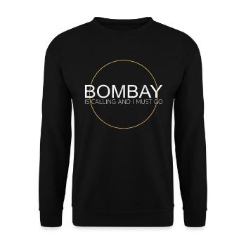 Dicton de Bombay - Sweat-shirt Unisexe - noir - Devant - Alina (178cm) & Michal (187cm)