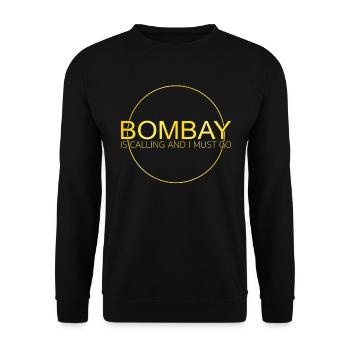 Dicton de Bombay - Sweat-shirt Unisexe - noir - Devant - Alina (178cm) & Michal (187cm)