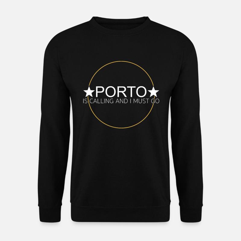Citation de Porto - Sweat-shirt Unisexe - noir