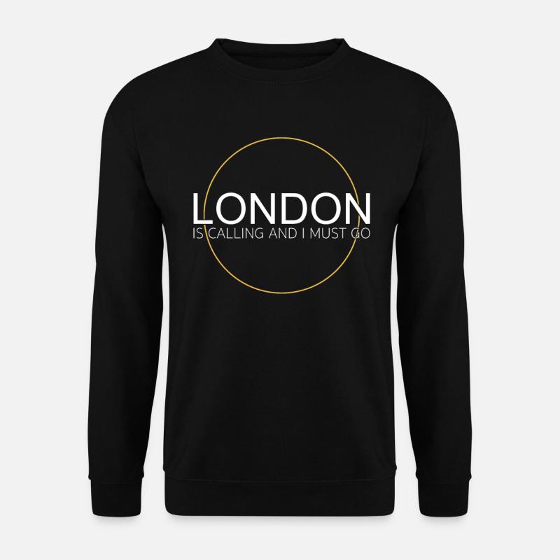 Citation de Londres - Sweat-shirt Unisexe - noir