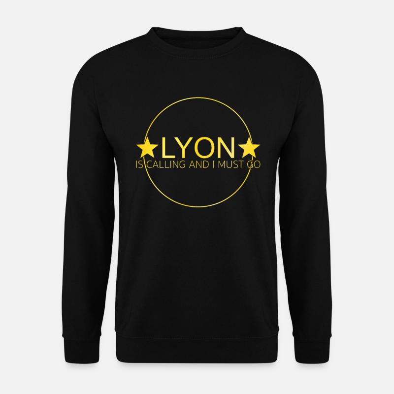 Lyon Saying - Unisex Sweatshirt - black