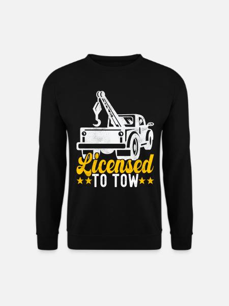 Abschleppwagen Abschleppdienst - Unisex Pullover - Schwarz