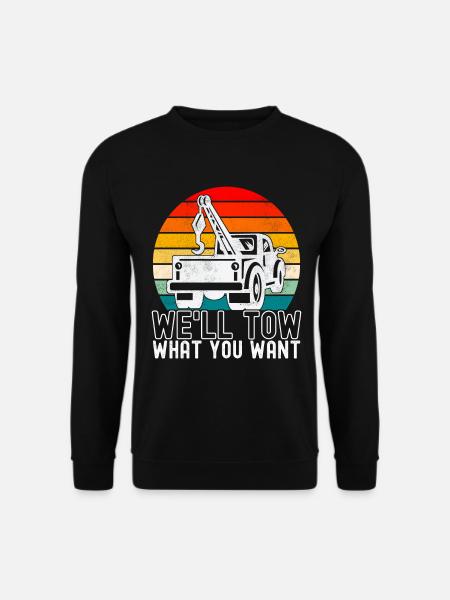 Abschleppwagen Abschleppdienst - Unisex Pullover - Schwarz