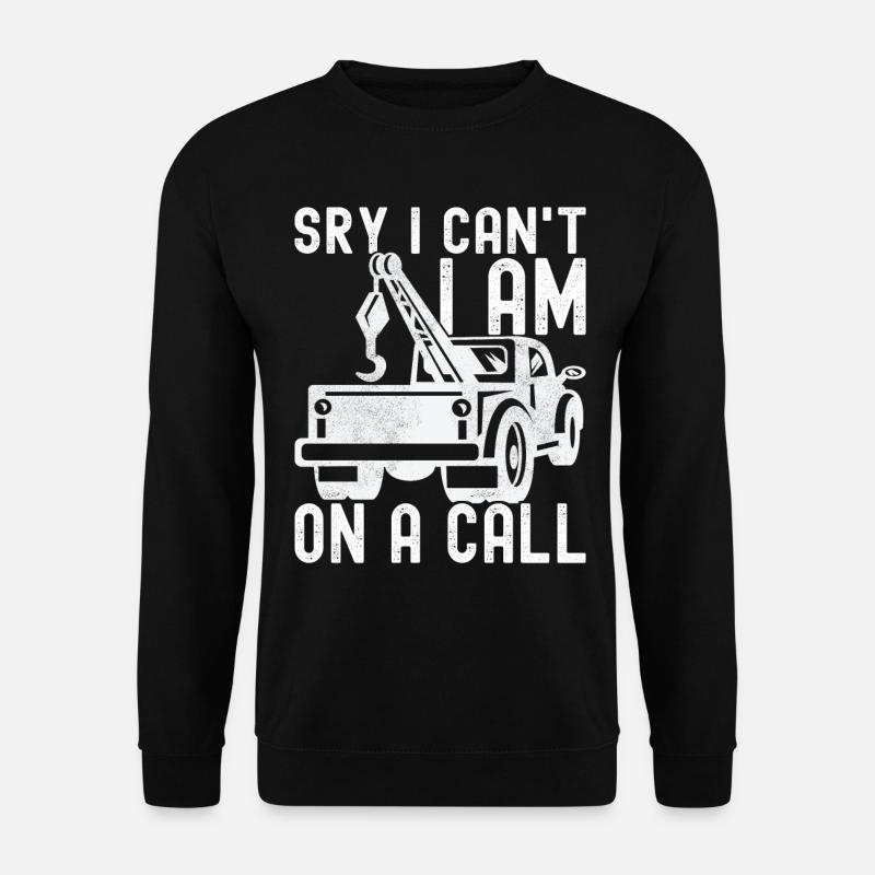 Tow truck towing service - Unisex Sweatshirt - black