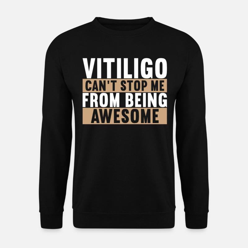 Vitiligo World Vitiligo Day - Unisex Sweatshirt - black