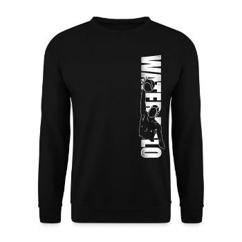 Water Polo Vintage Water Polo - Unisex Sweatshirt - black - Front - Alina (178cm) & Michal (187cm)