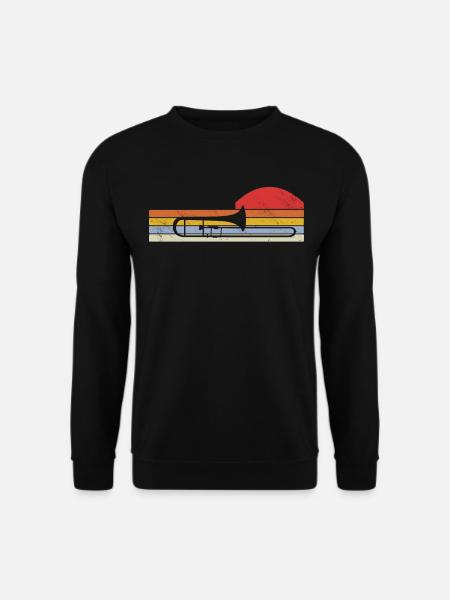 Trombone Musician Brass Band - Unisex Sweatshirt - black