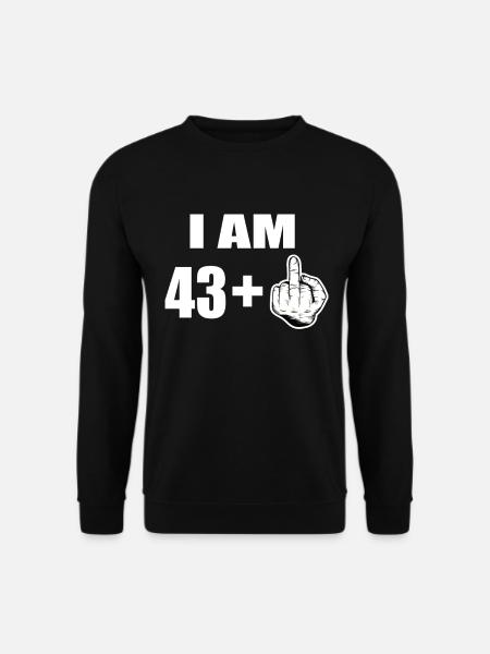 44th birthday - Unisex Sweatshirt - black