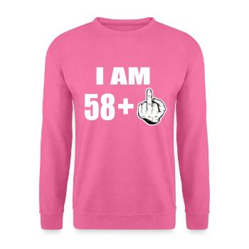 59 Geburtstag - Unisex Pullover - Pink - Vorne